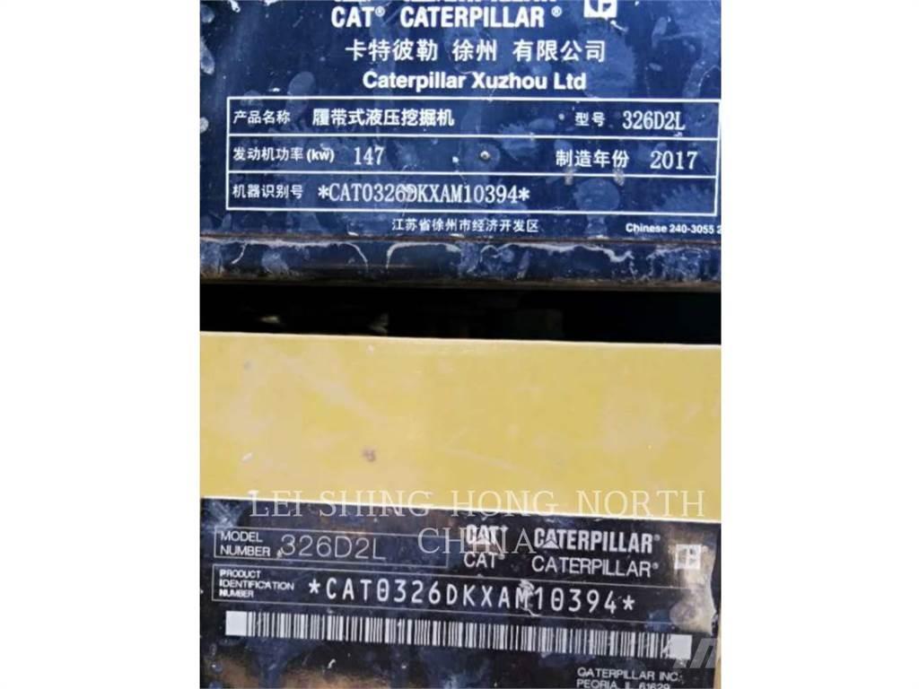 CAT 326D2L Pásová rýpadla