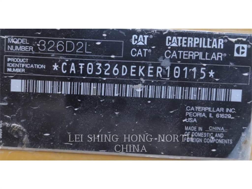 CAT 326D2L Pásová rýpadla