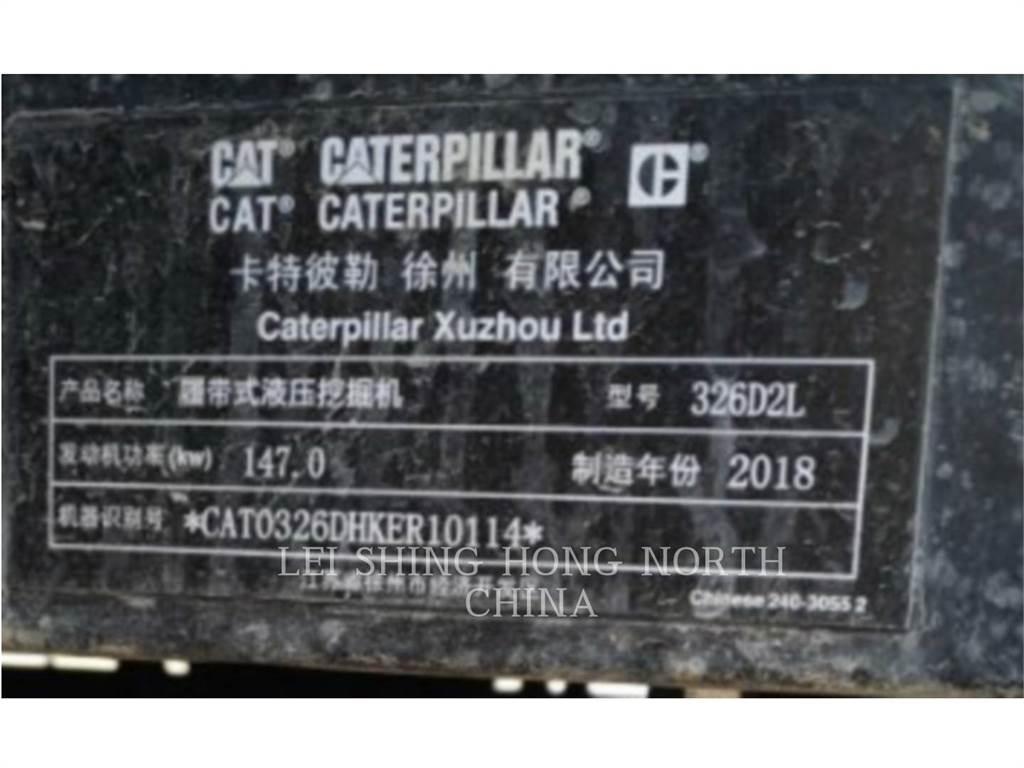CAT 326D2L Pásová rýpadla