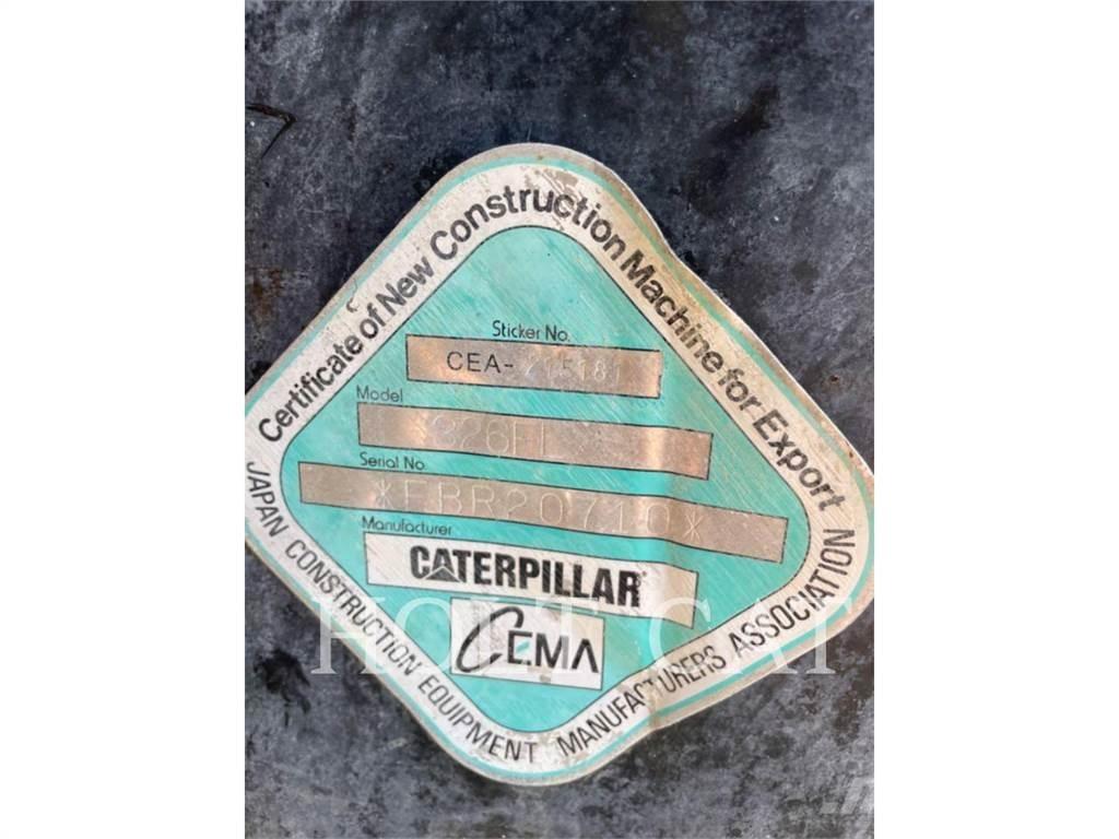 CAT 326FL Pásová rýpadla