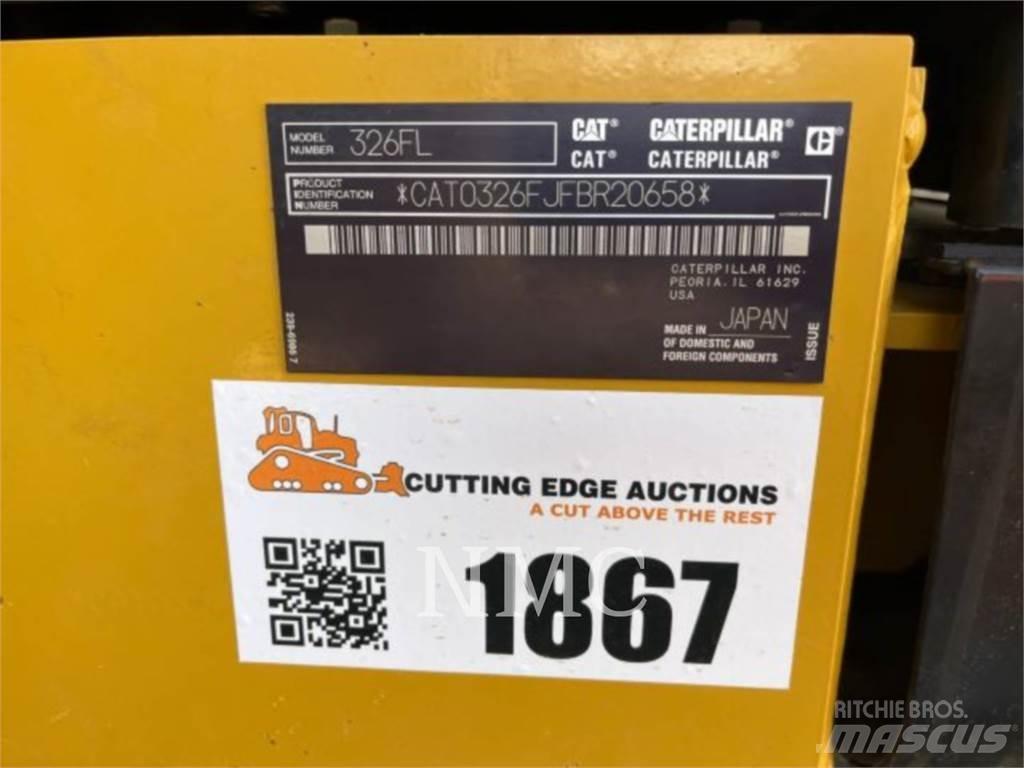 CAT 326FL Pásová rýpadla