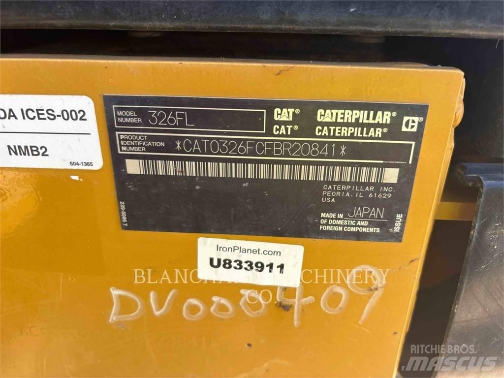 CAT 326FL Pásová rýpadla