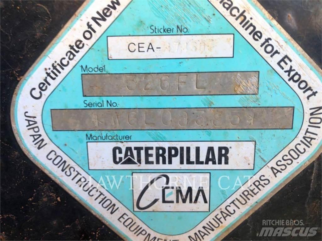 CAT 326FL Pásová rýpadla