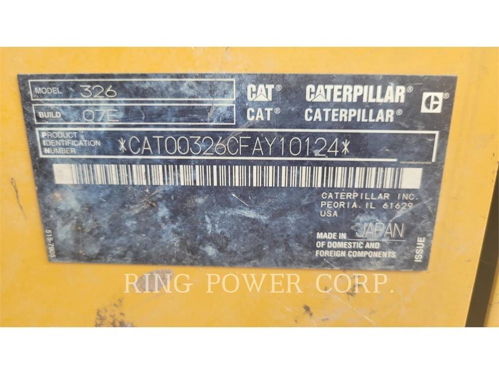CAT 326LONG Pásová rýpadla