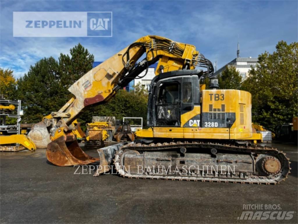 CAT 328DTUNNEL Pásová rýpadla