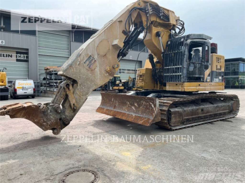 CAT 328DTUNNEL Pásová rýpadla
