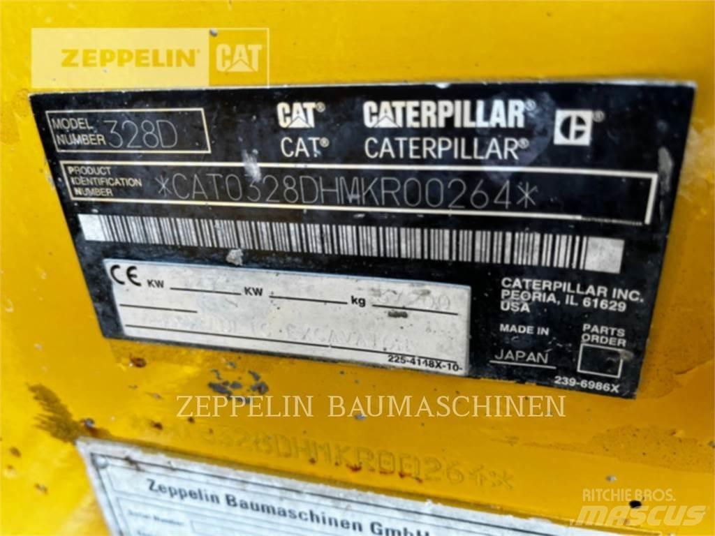 CAT 328DTUNNEL Pásová rýpadla