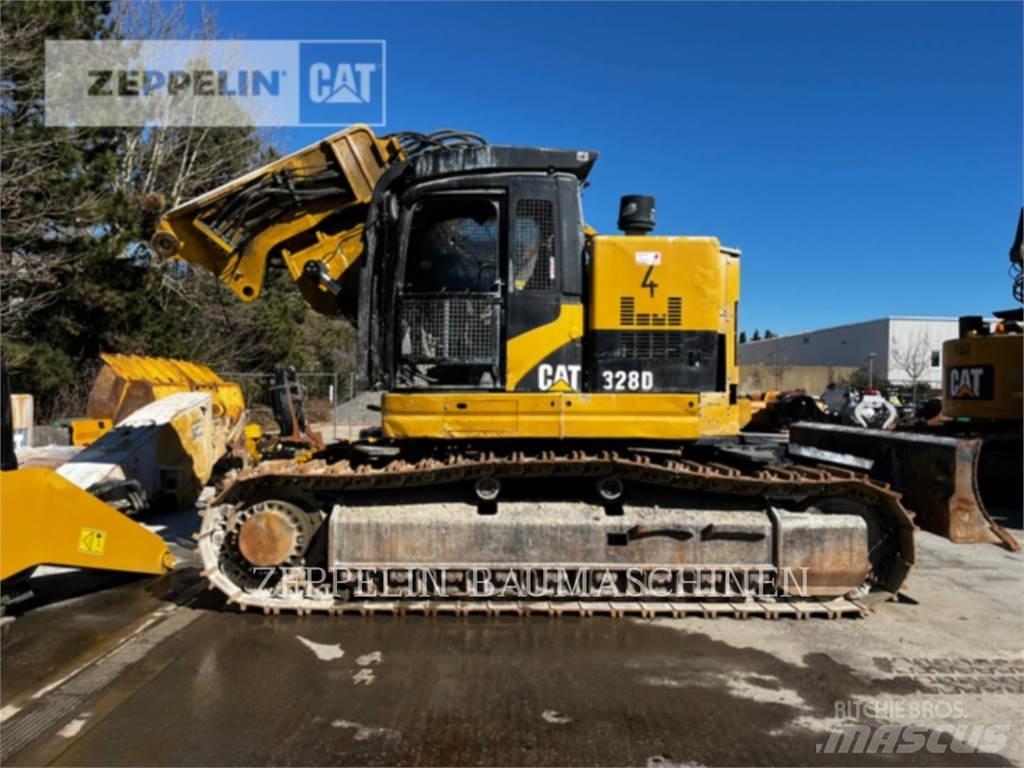 CAT 328DTUNNEL Pásová rýpadla