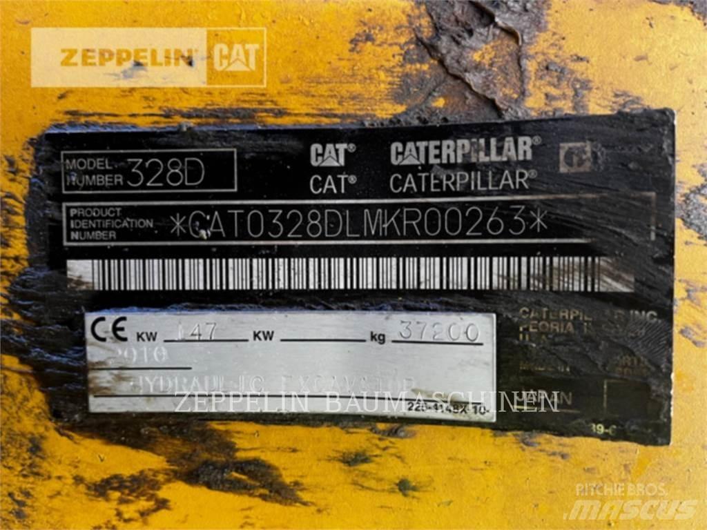 CAT 328DTUNNEL Pásová rýpadla