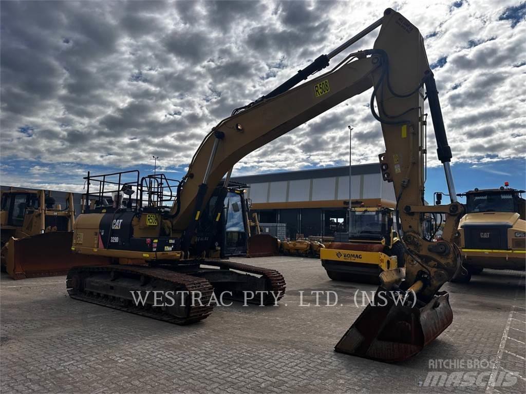 CAT 329DL Pásová rýpadla