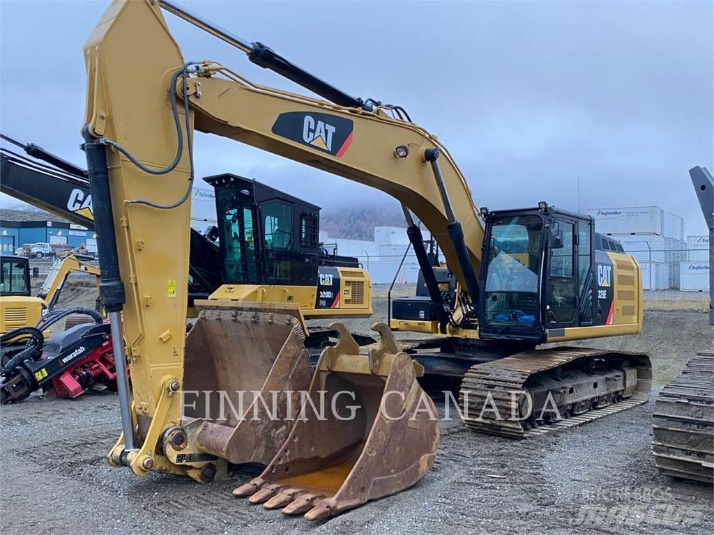 CAT 329E Pásová rýpadla