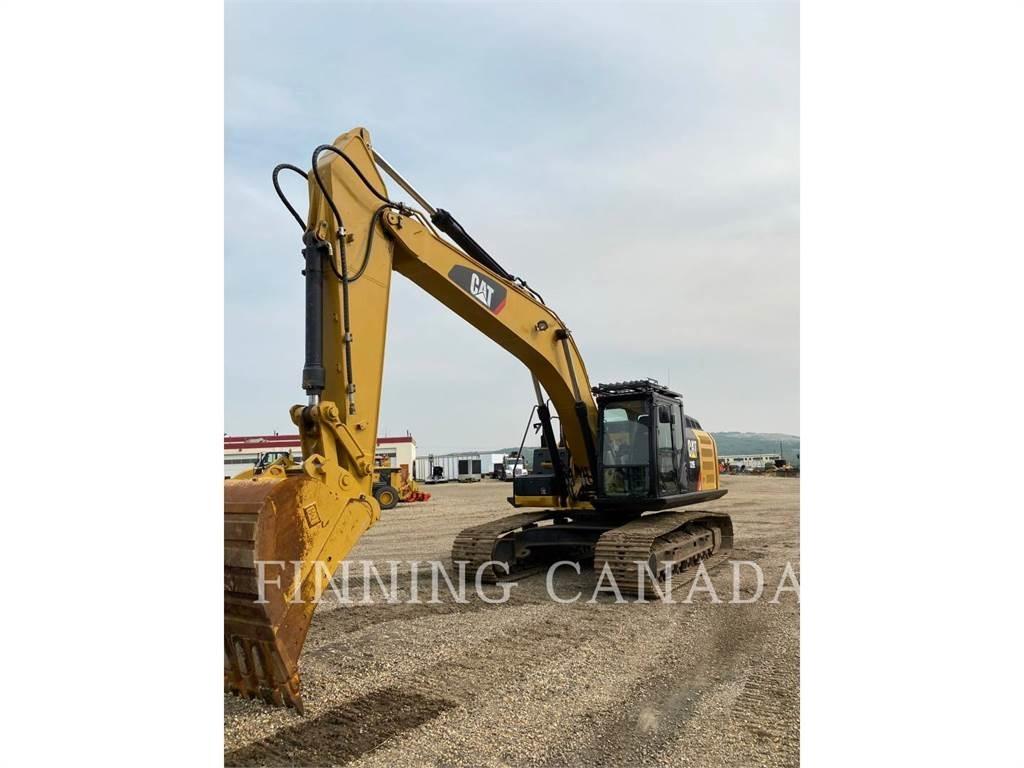 CAT 329E Pásová rýpadla