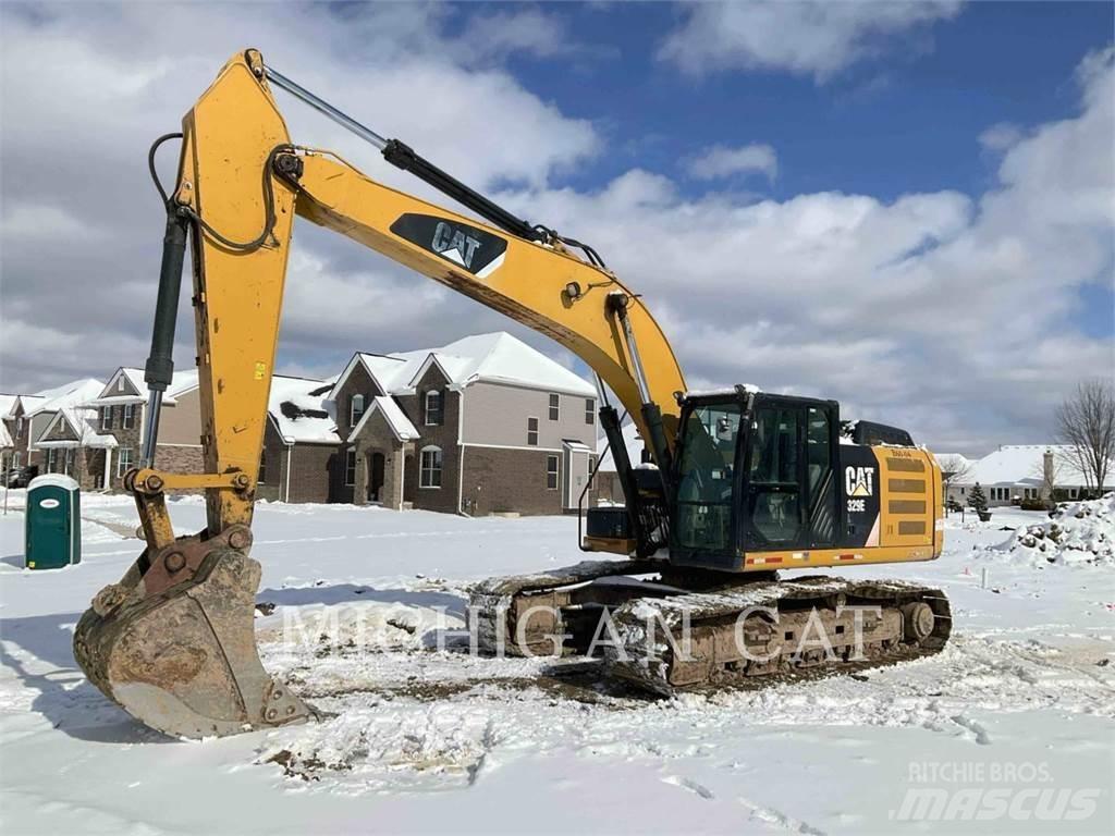 CAT 329EL Pásová rýpadla