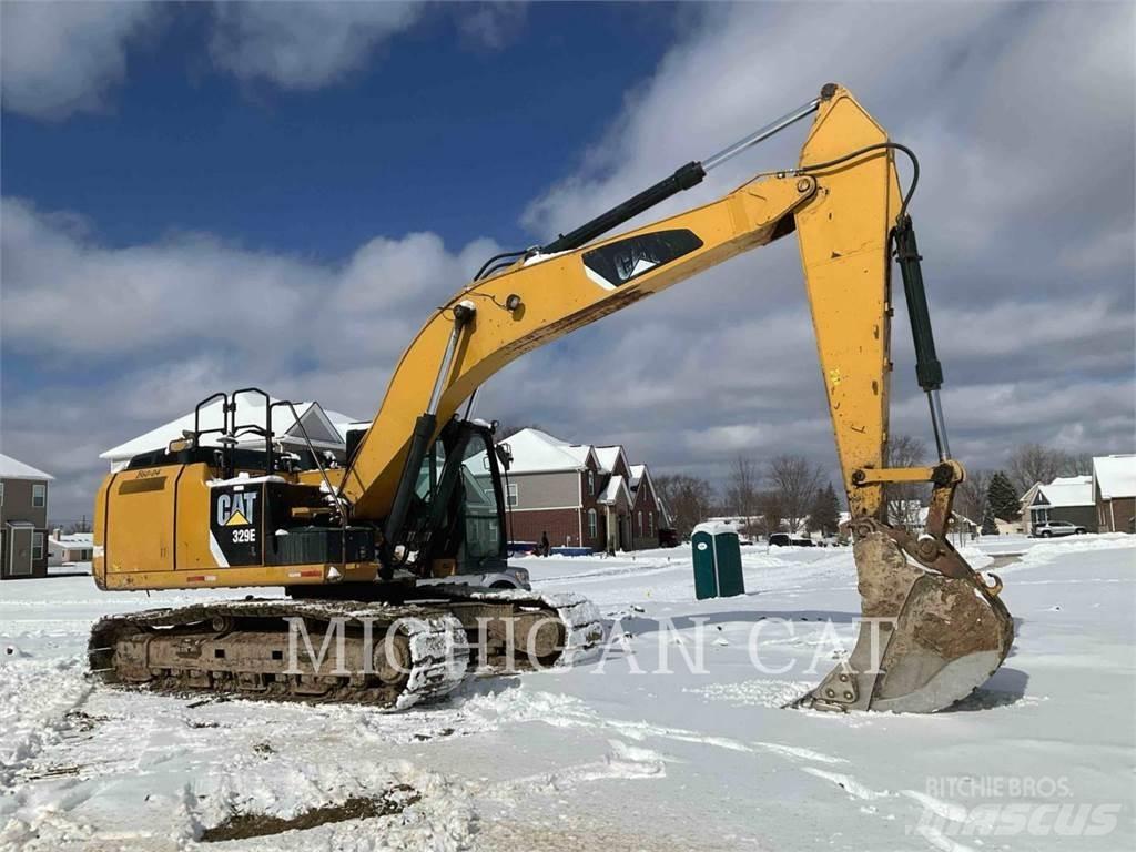 CAT 329EL Pásová rýpadla