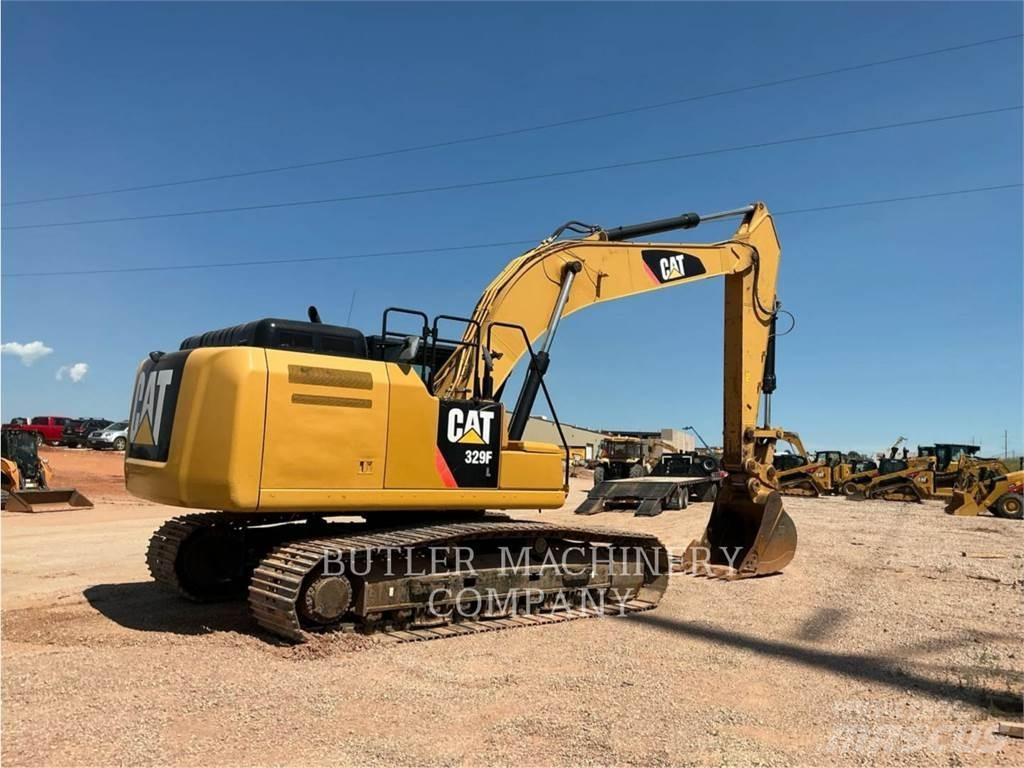 CAT 329F Pásová rýpadla