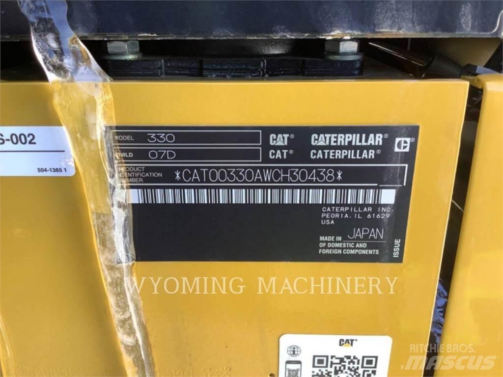CAT 330 Pásová rýpadla