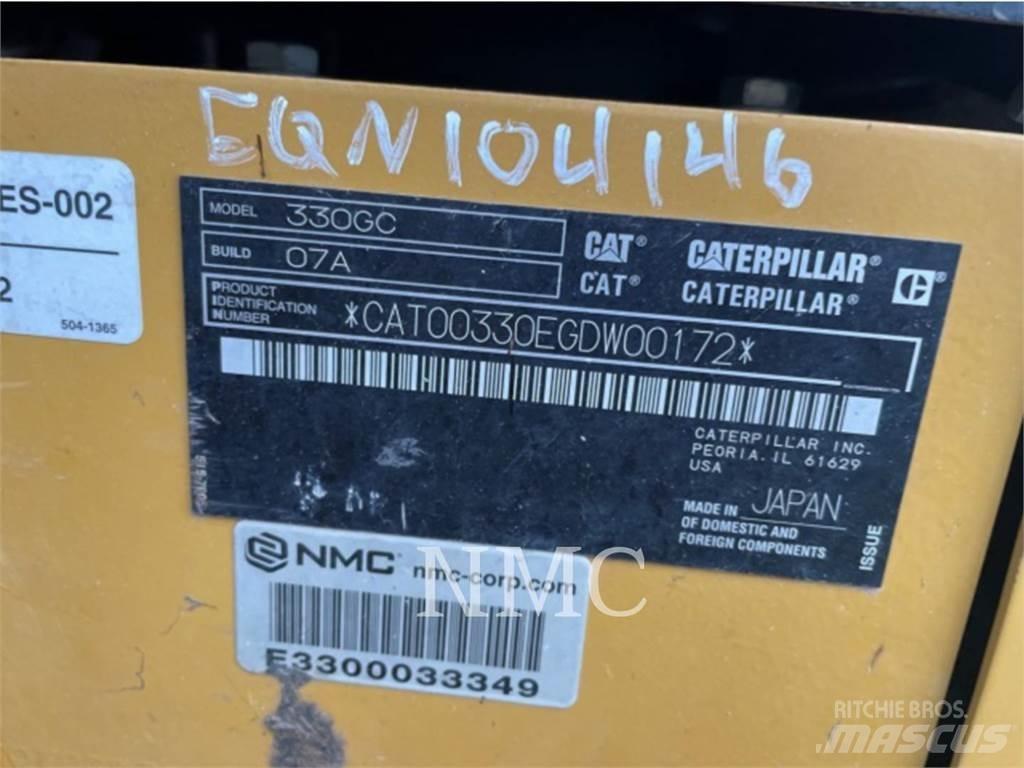 CAT 330 Pásová rýpadla