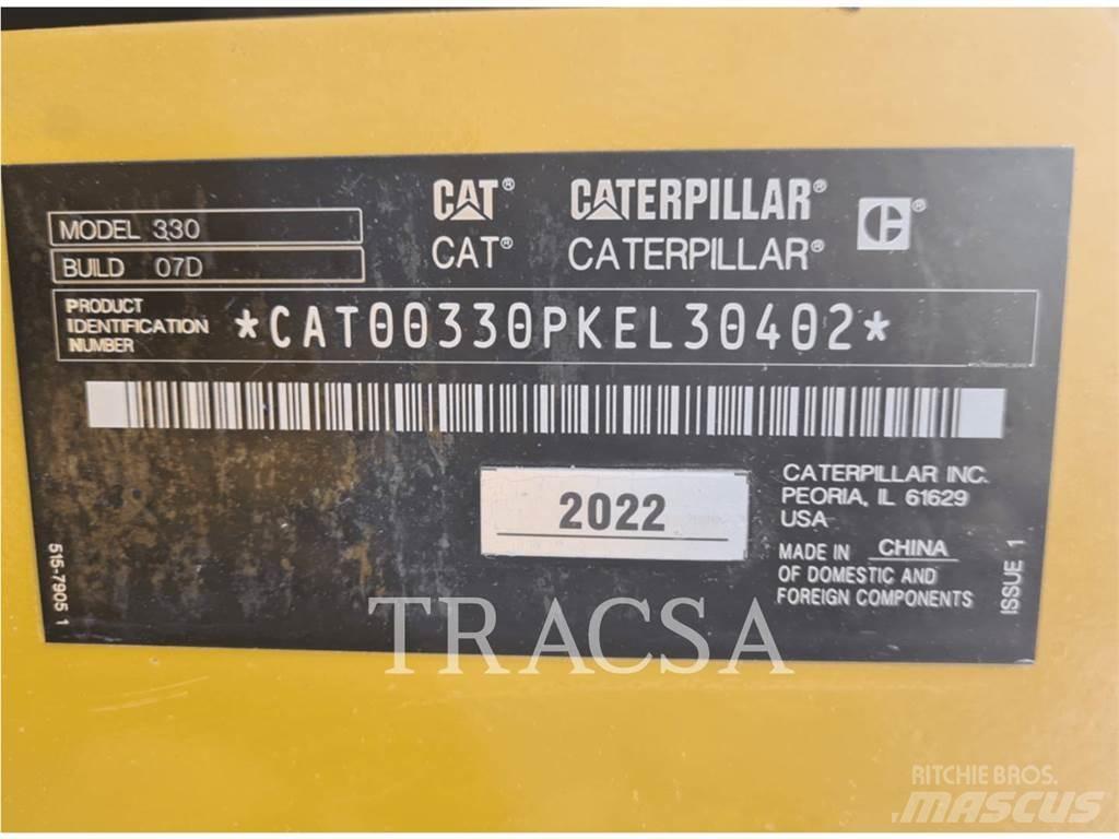 CAT 330 Pásová rýpadla