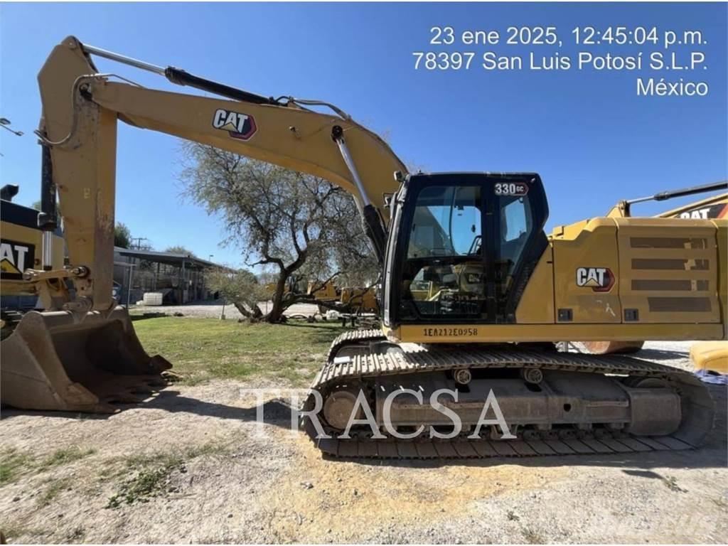 CAT 330 Pásová rýpadla