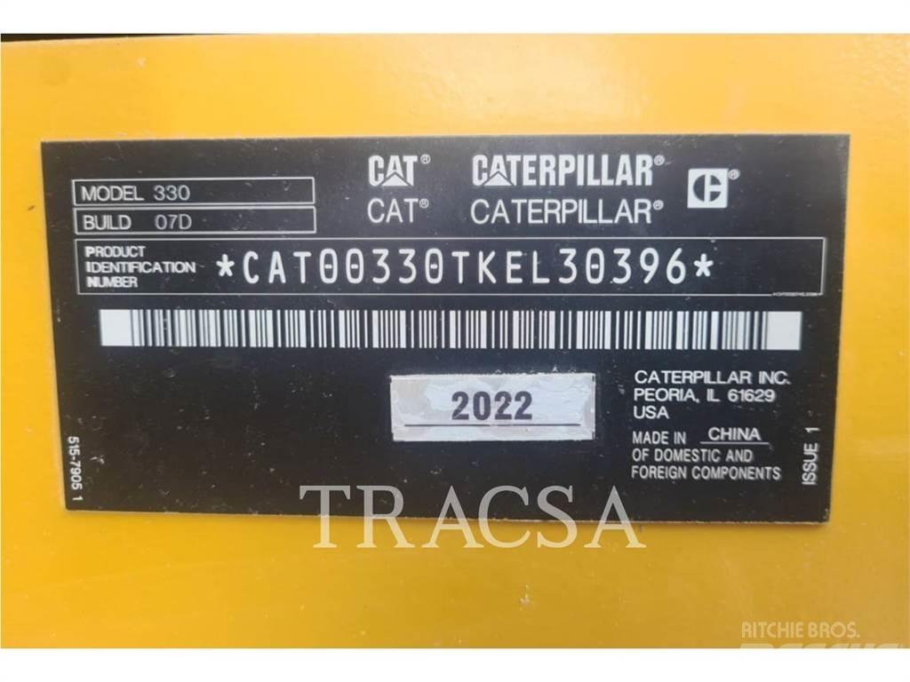 CAT 330 Pásová rýpadla