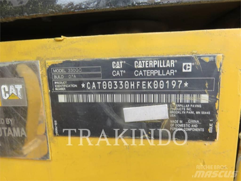 CAT 330-07GC Pásová rýpadla
