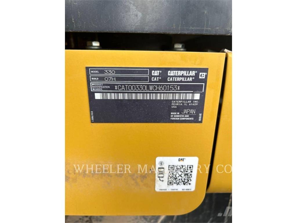 CAT 330 CF Pásová rýpadla