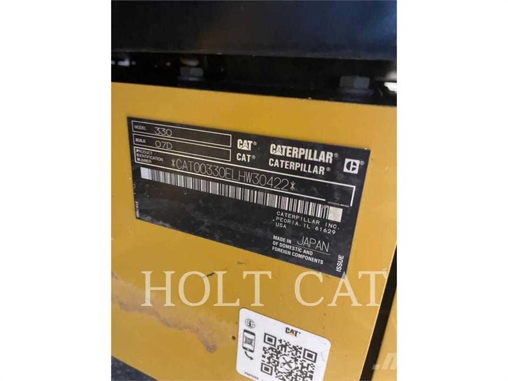 CAT 330 TC3 Pásová rýpadla