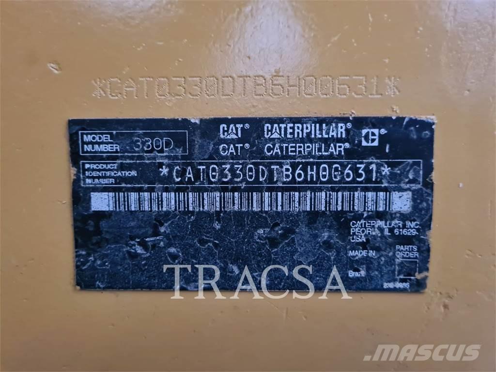 CAT 330D Pásová rýpadla