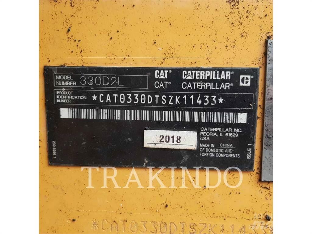CAT 330D2L Pásová rýpadla