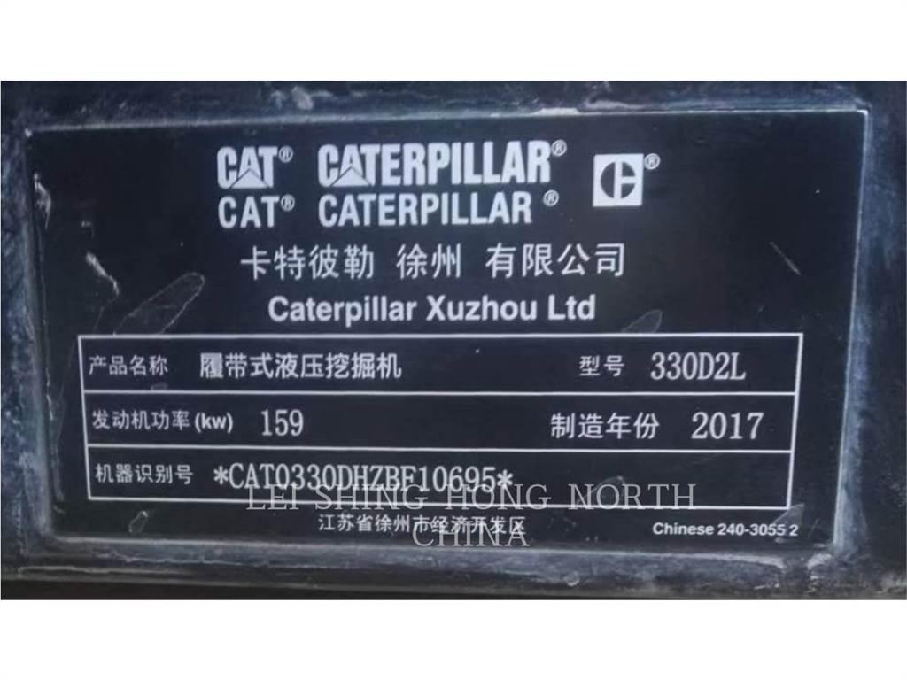 CAT 330D2L Pásová rýpadla