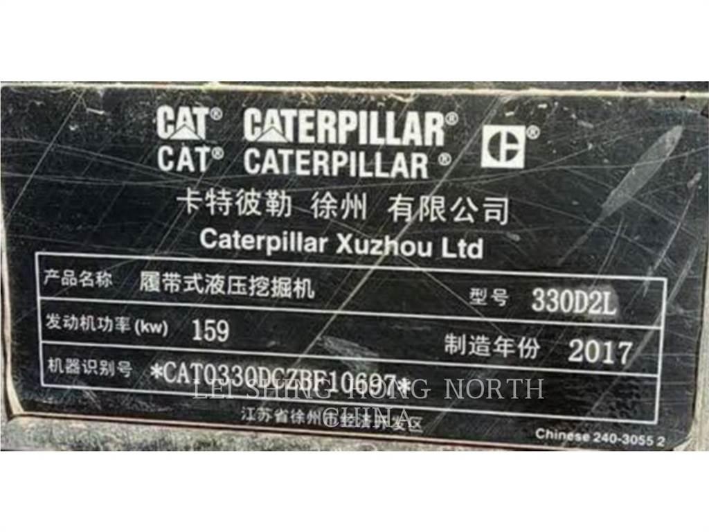 CAT 330D2L Pásová rýpadla