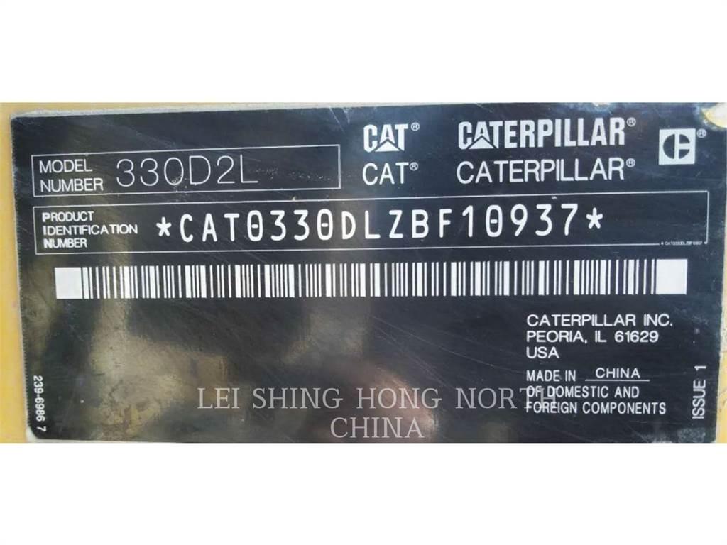 CAT 330D2L Pásová rýpadla