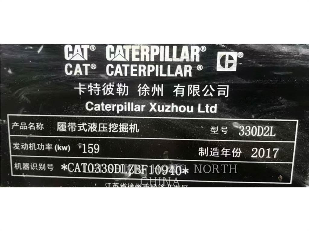CAT 330D2L Pásová rýpadla