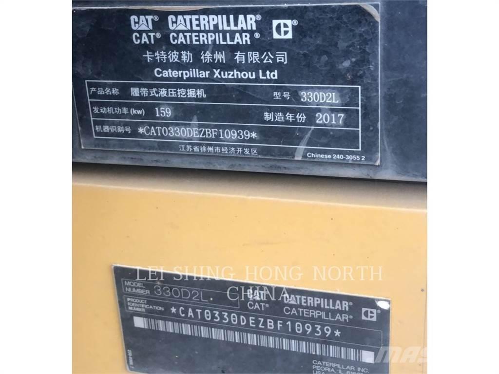 CAT 330D2L Pásová rýpadla