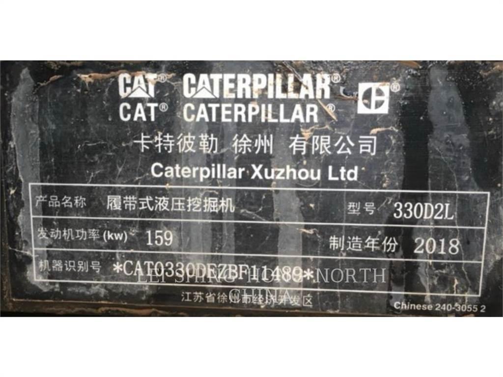 CAT 330D2L Pásová rýpadla