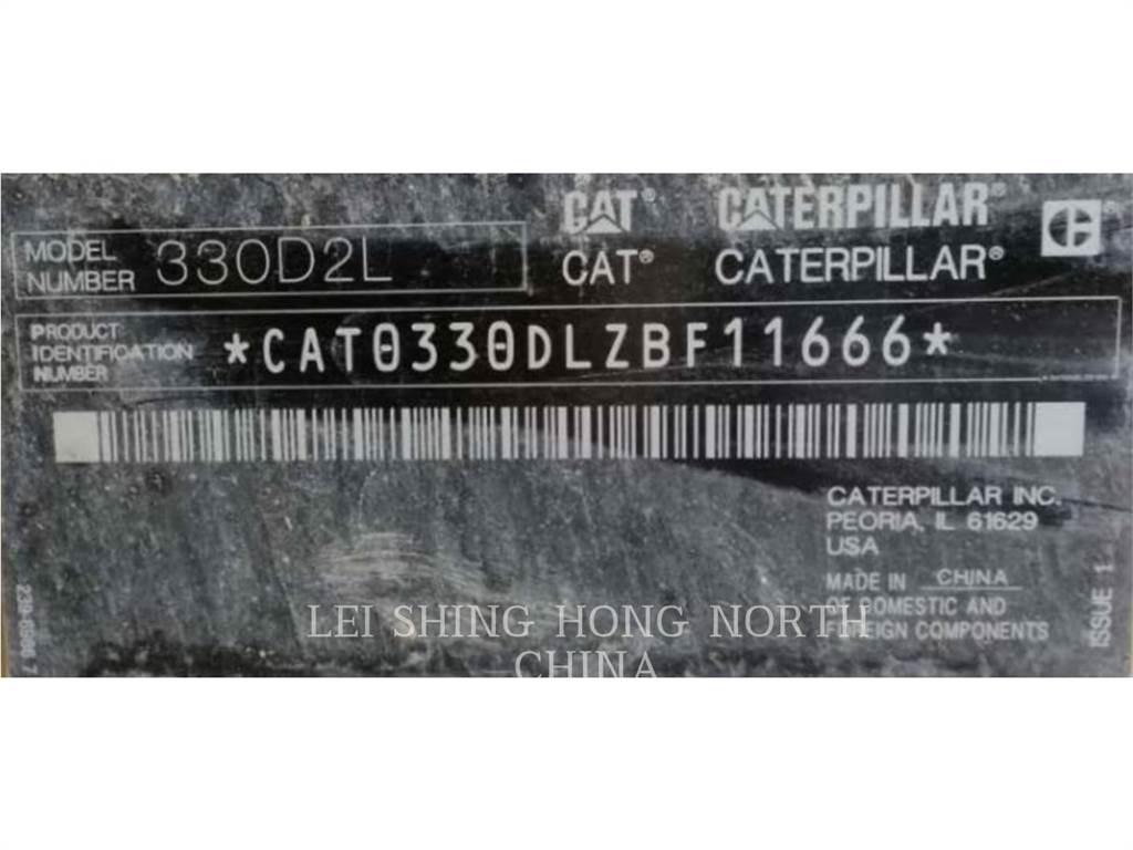 CAT 330D2L Pásová rýpadla
