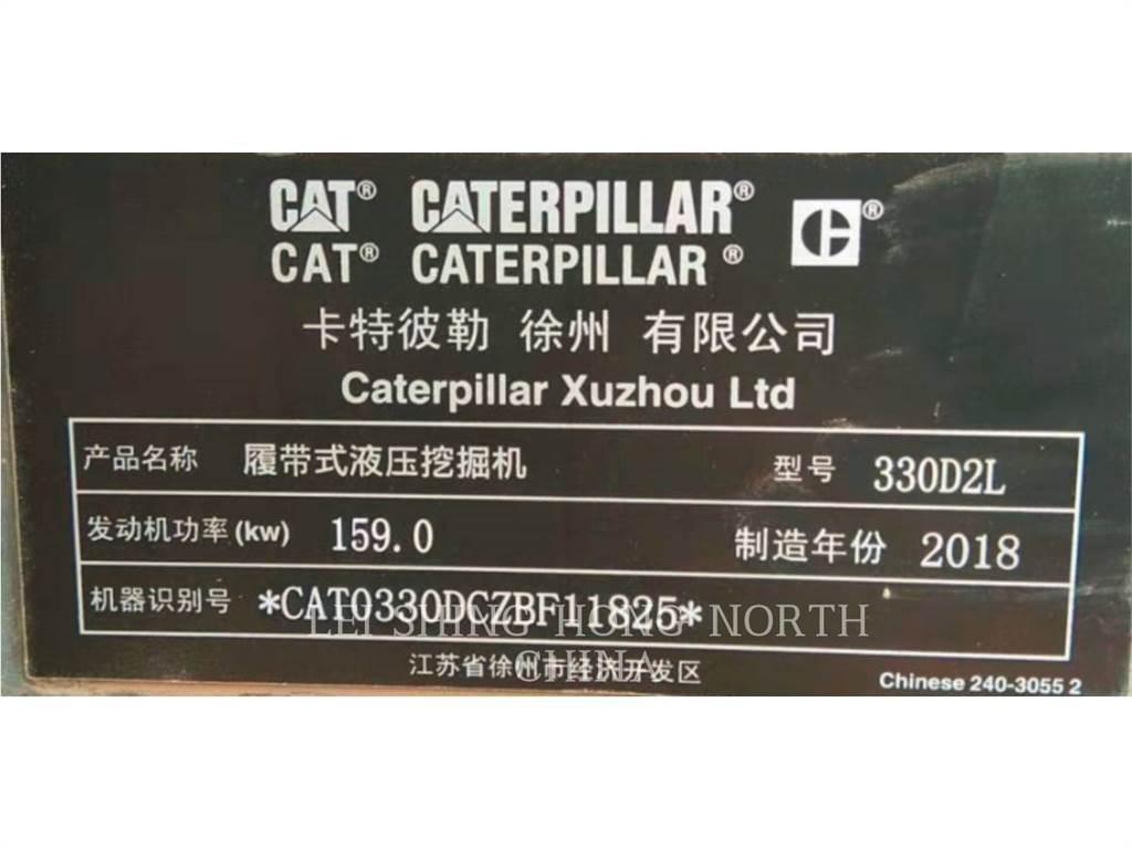 CAT 330D2L Pásová rýpadla