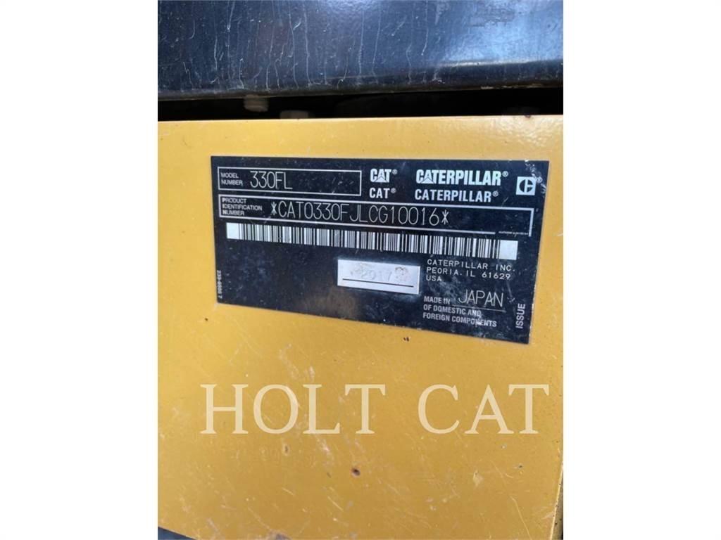 CAT 330FL Pásová rýpadla