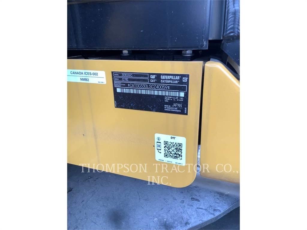 CAT 330GC Pásová rýpadla
