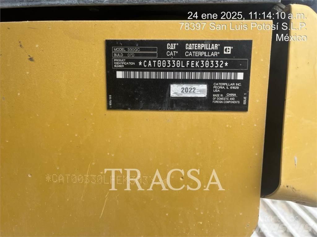 CAT 330GC Pásová rýpadla