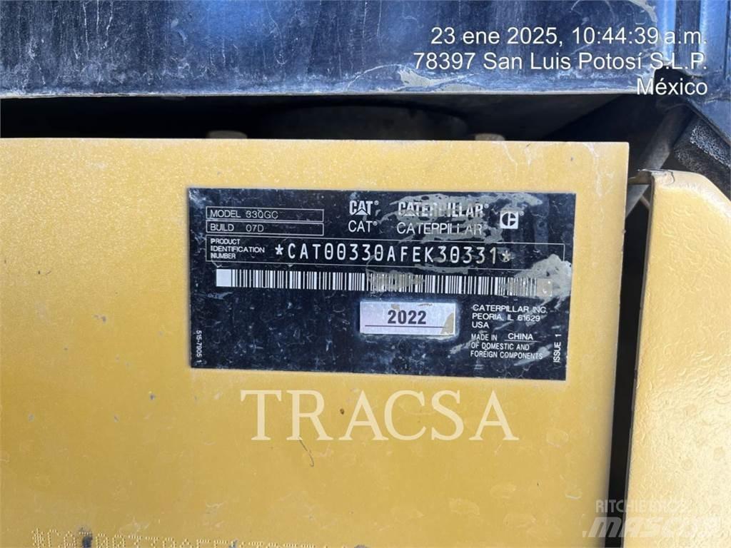 CAT 330GC Pásová rýpadla