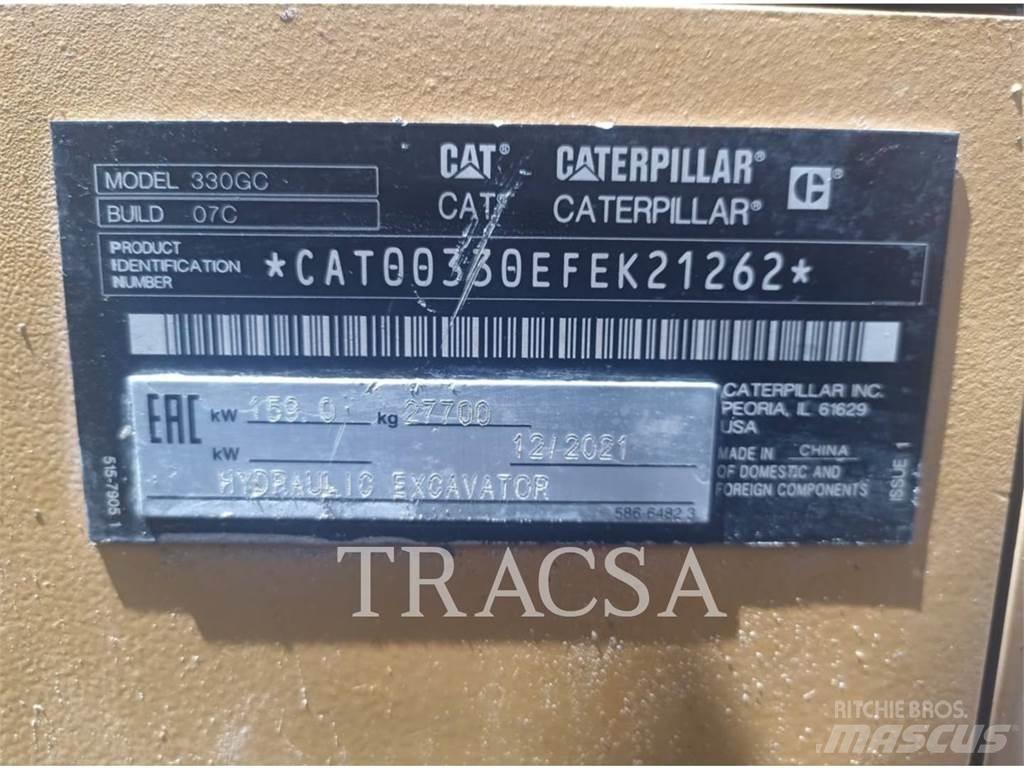 CAT 330GC Pásová rýpadla