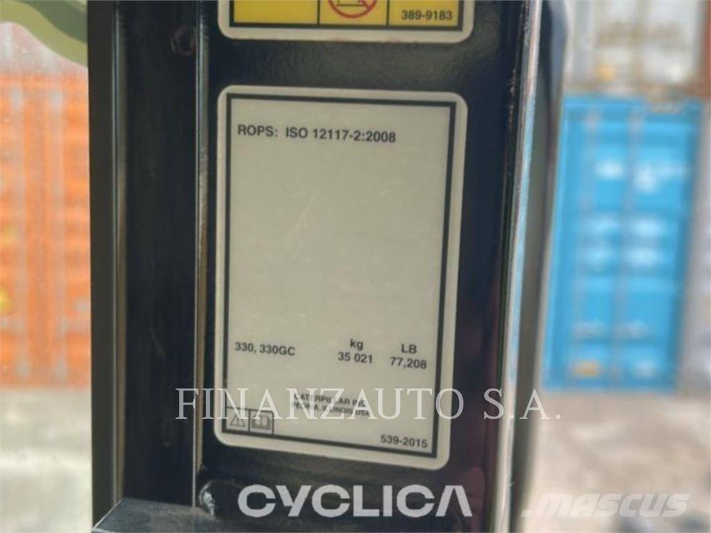 CAT 330GC Pásová rýpadla
