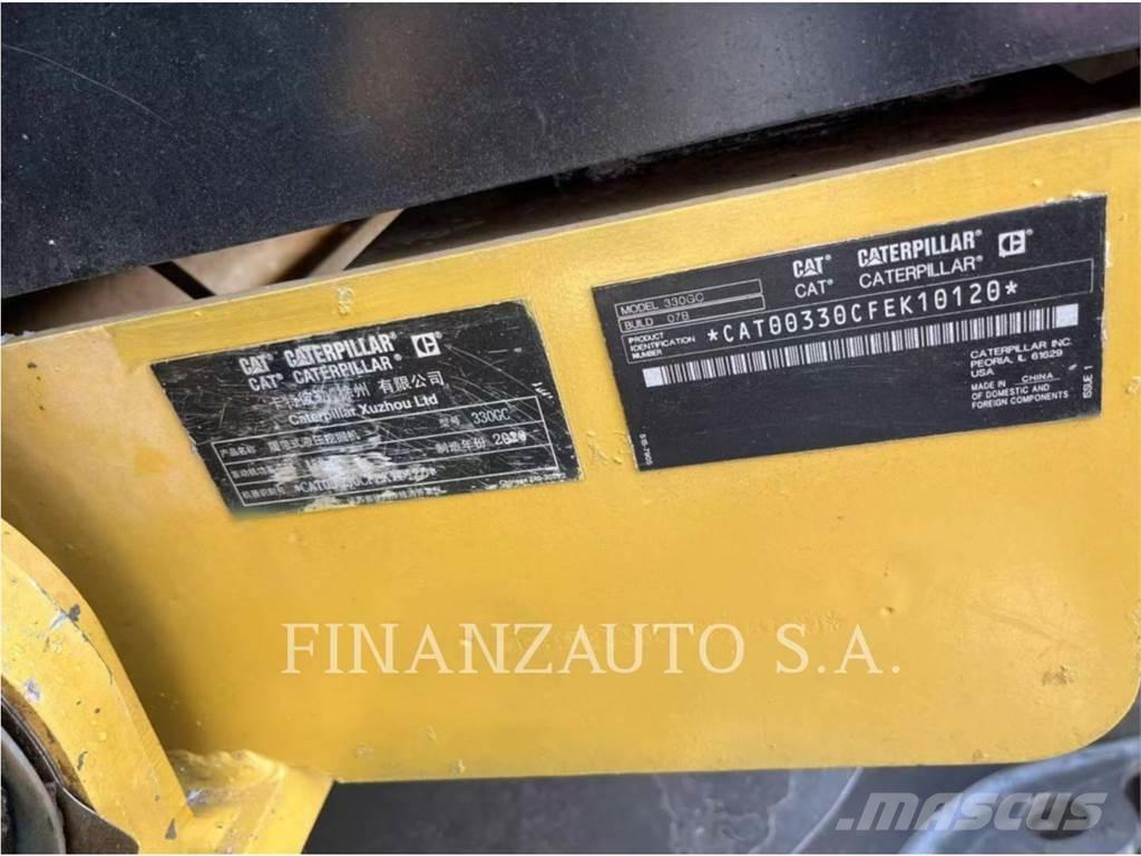 CAT 330GC Pásová rýpadla