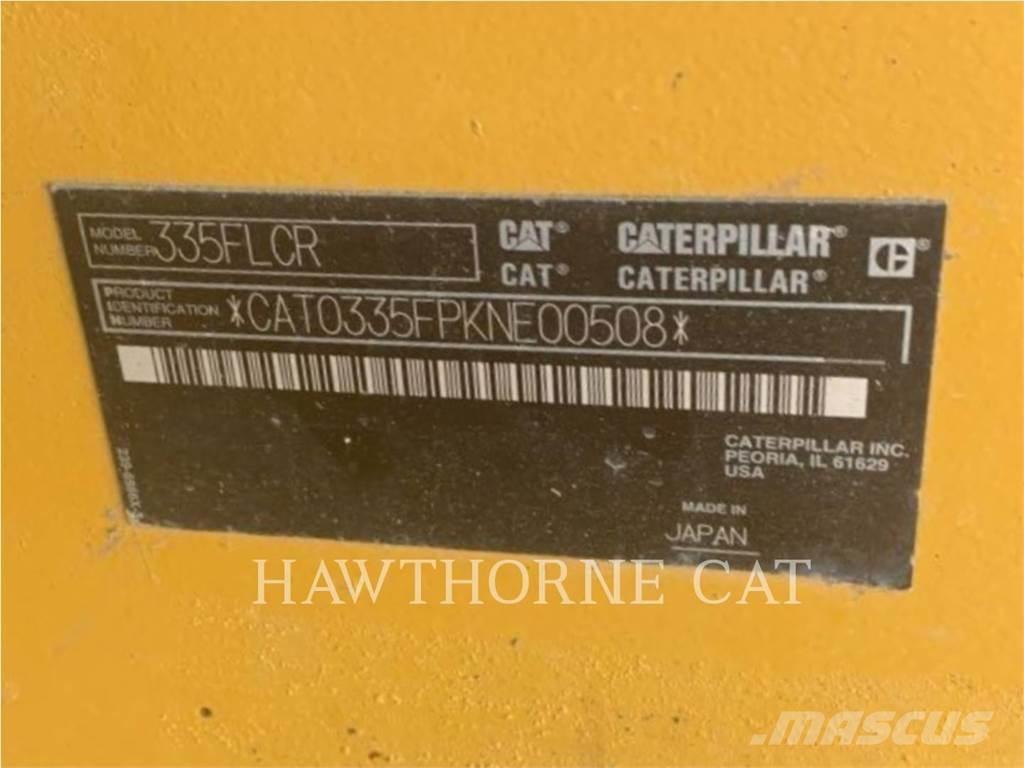 CAT 335F CR Pásová rýpadla