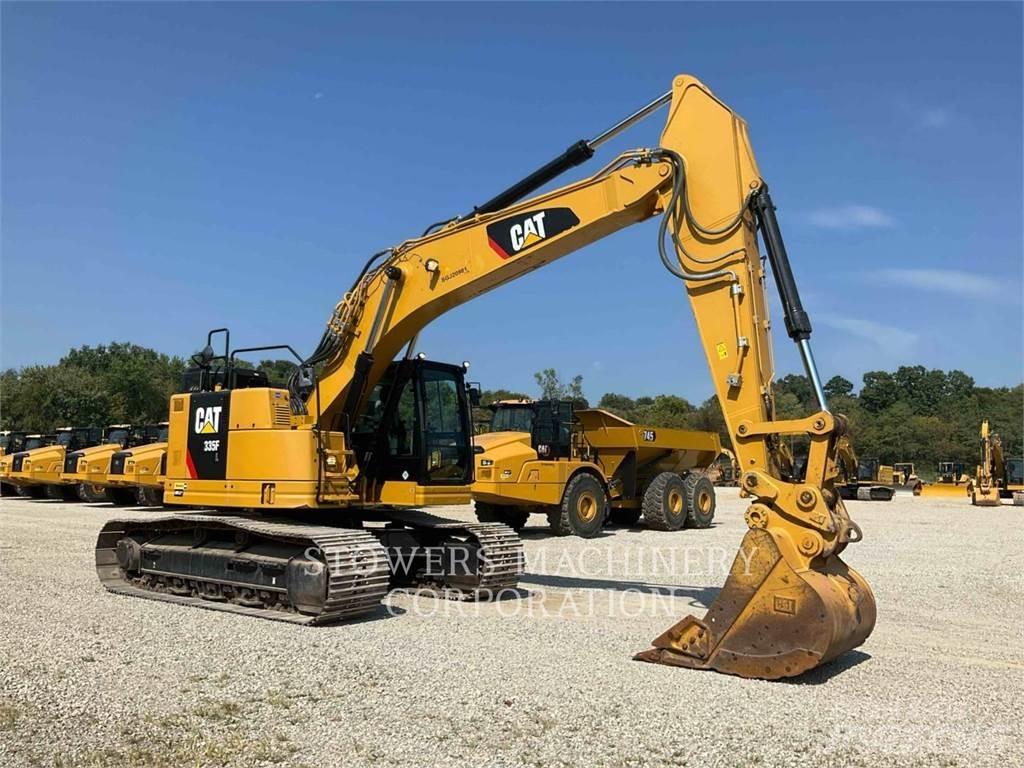 CAT 335FLCR Pásová rýpadla