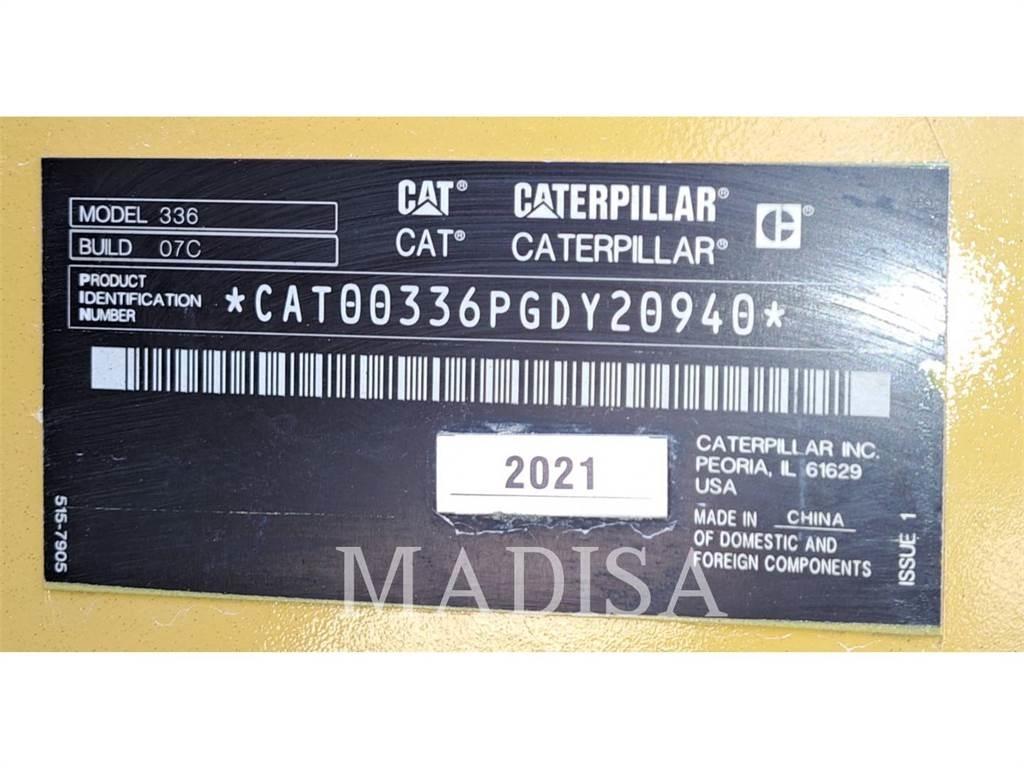 CAT 336 Pásová rýpadla