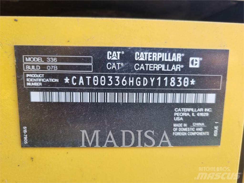 CAT 336 Pásová rýpadla