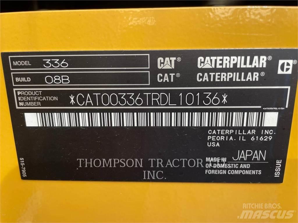 CAT 336 Pásová rýpadla