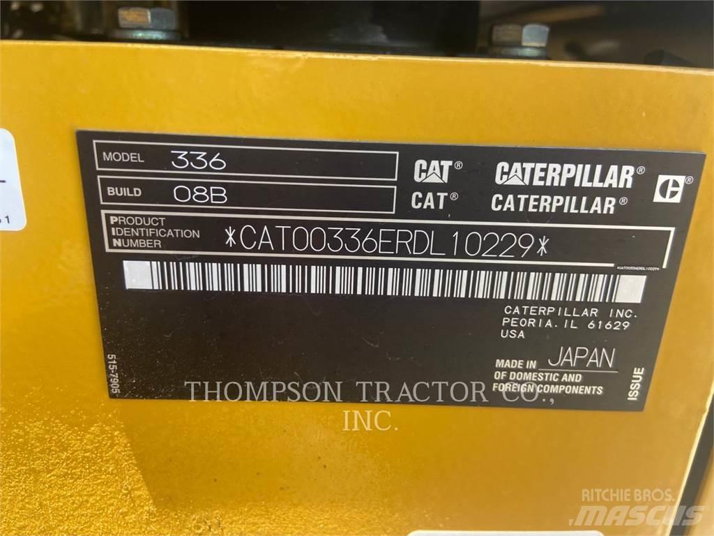 CAT 336 Pásová rýpadla